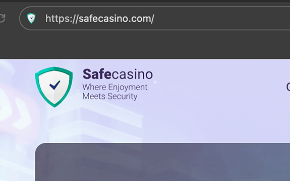 SafeCasino Passos para o registo 1